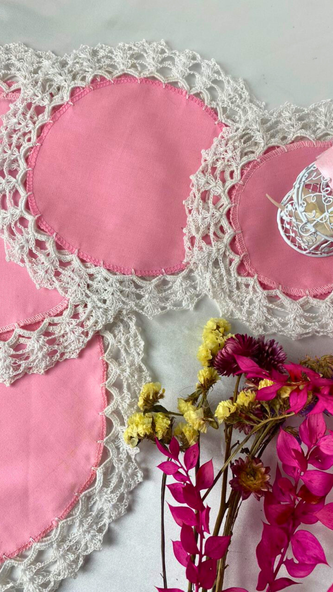 Napperon Crochet Rose