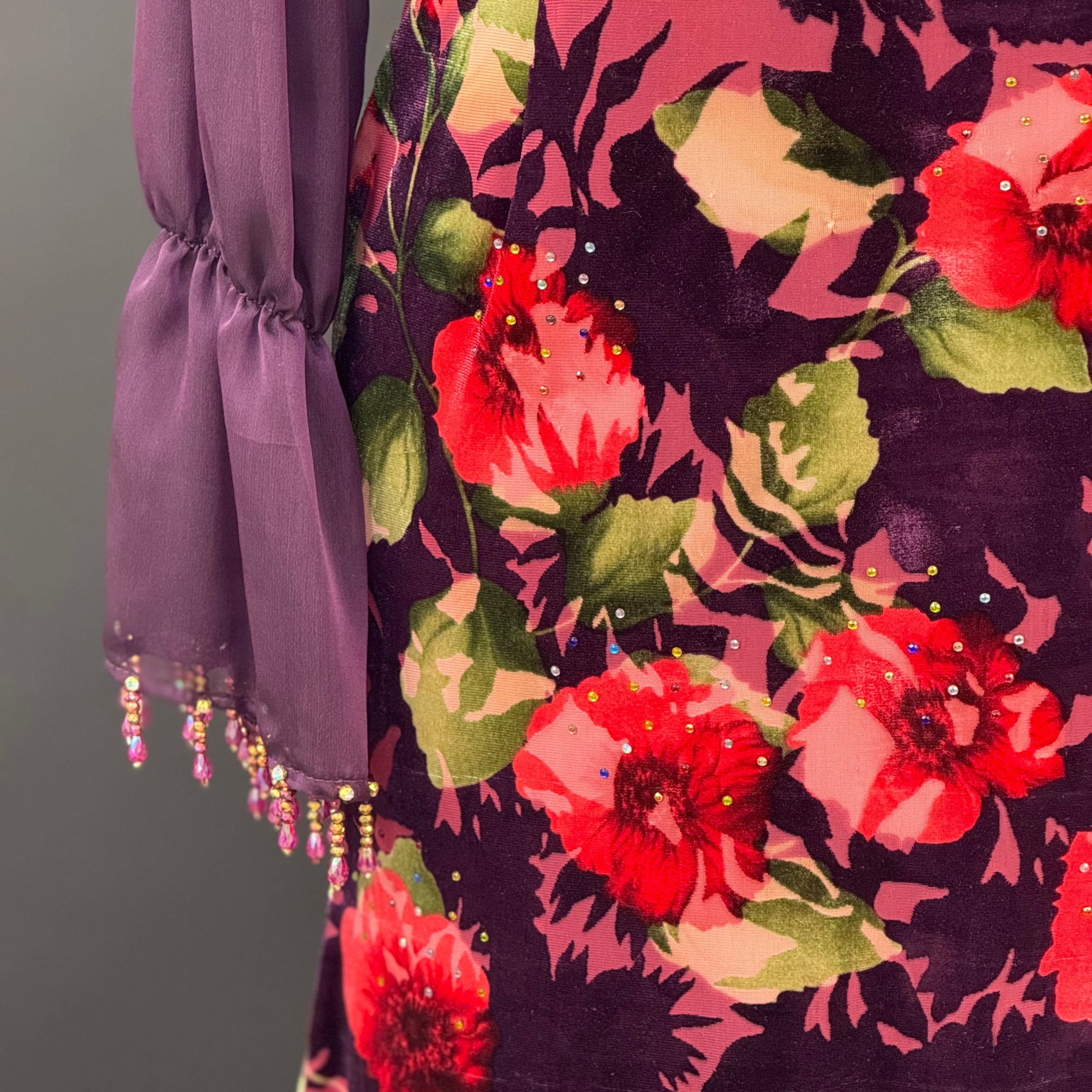 Robe de Soirée Florale