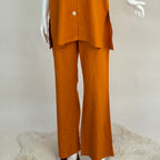 gilet et son pantalon boutonné