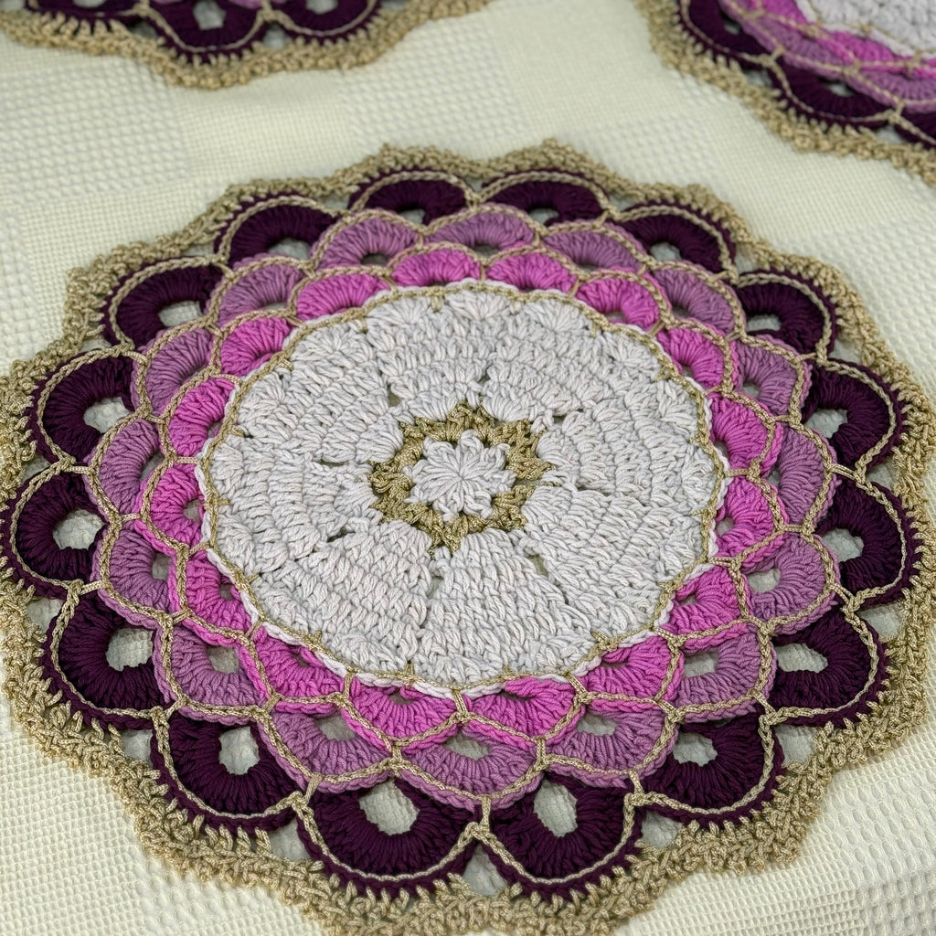 Sets de Table Crochet Royal