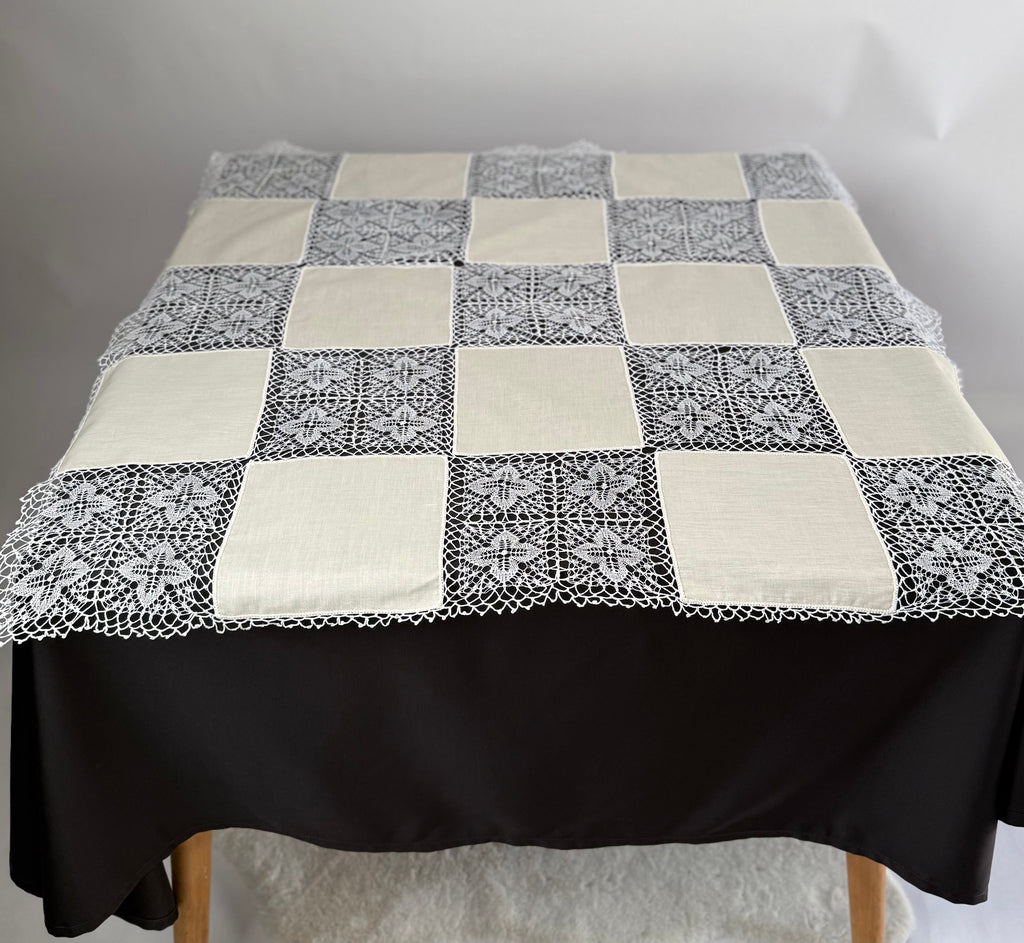 Nappe Dentelle Damier