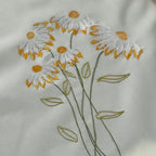 Nappe Brodée Champs de Marguerites