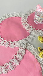 Napperon Crochet Rose