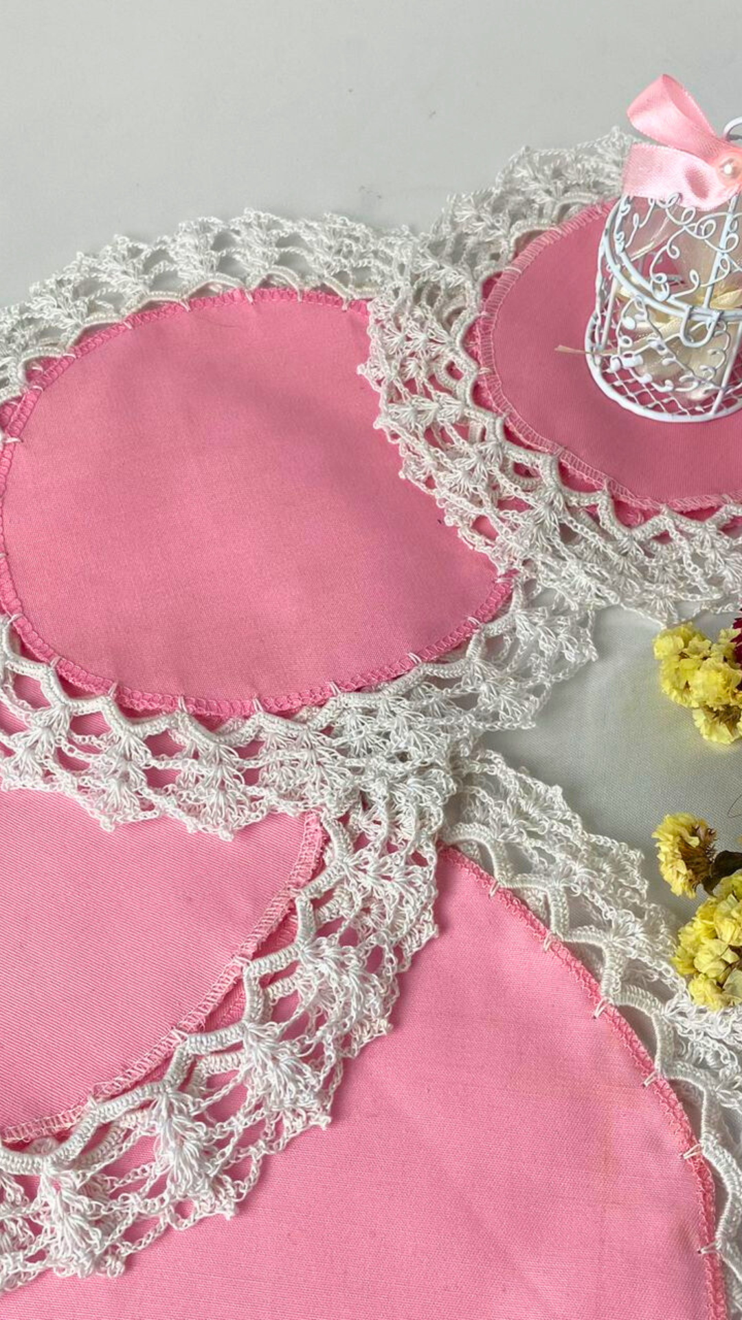 Napperon Crochet Rose