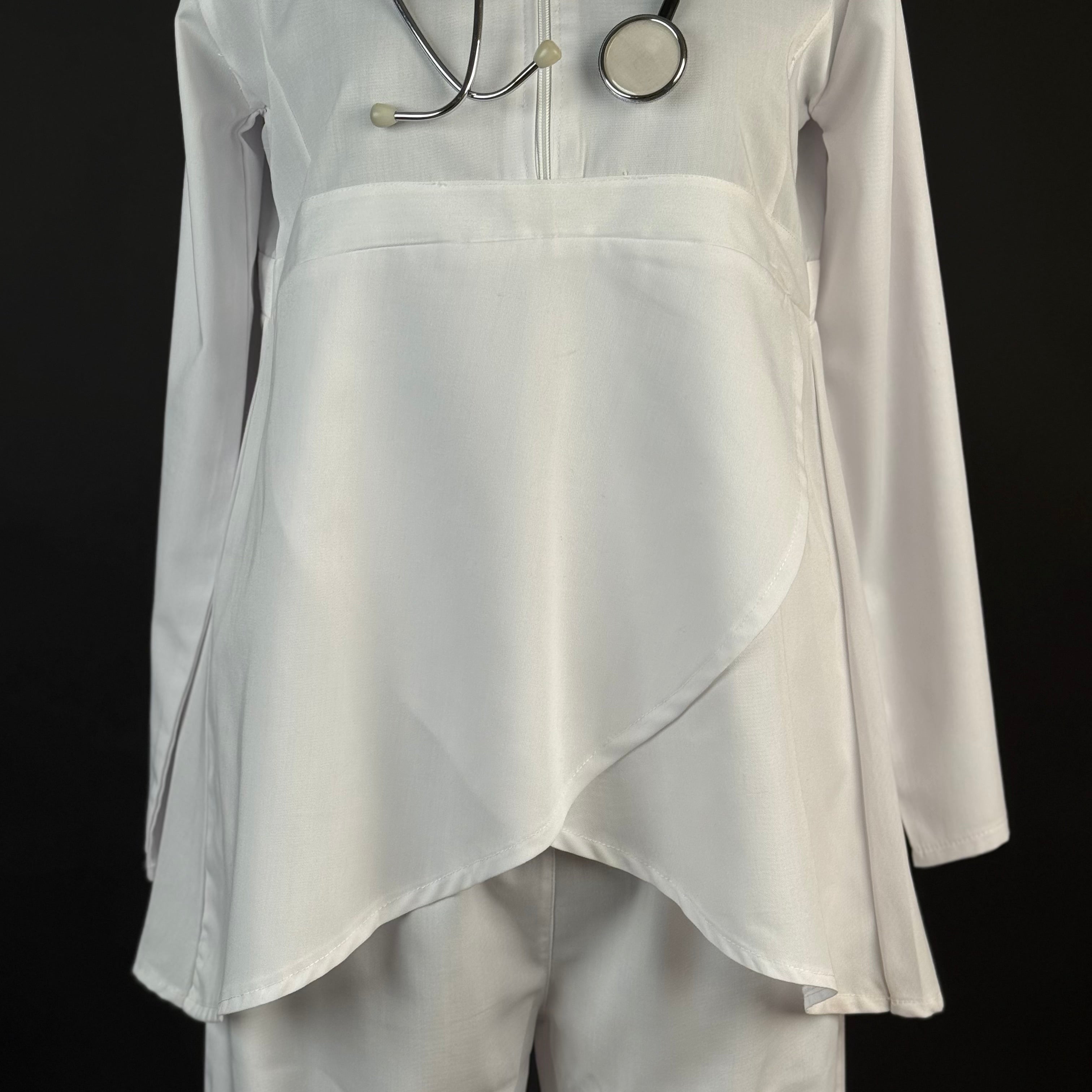 tenue médicale blanche
