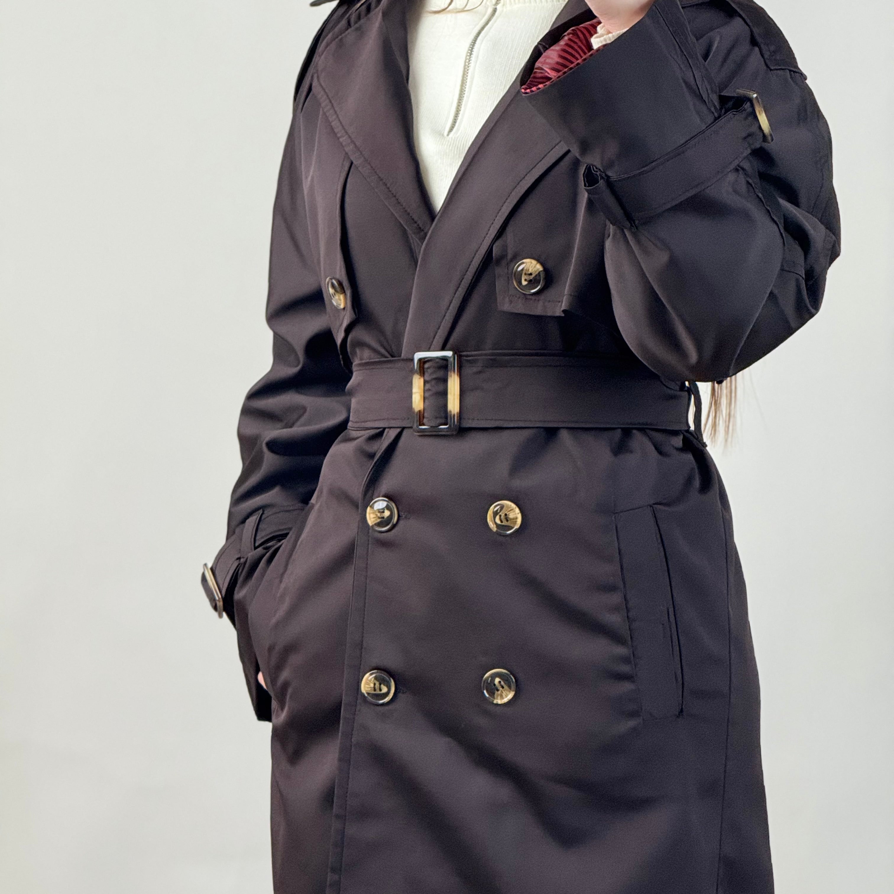 Trench-Coat Noir