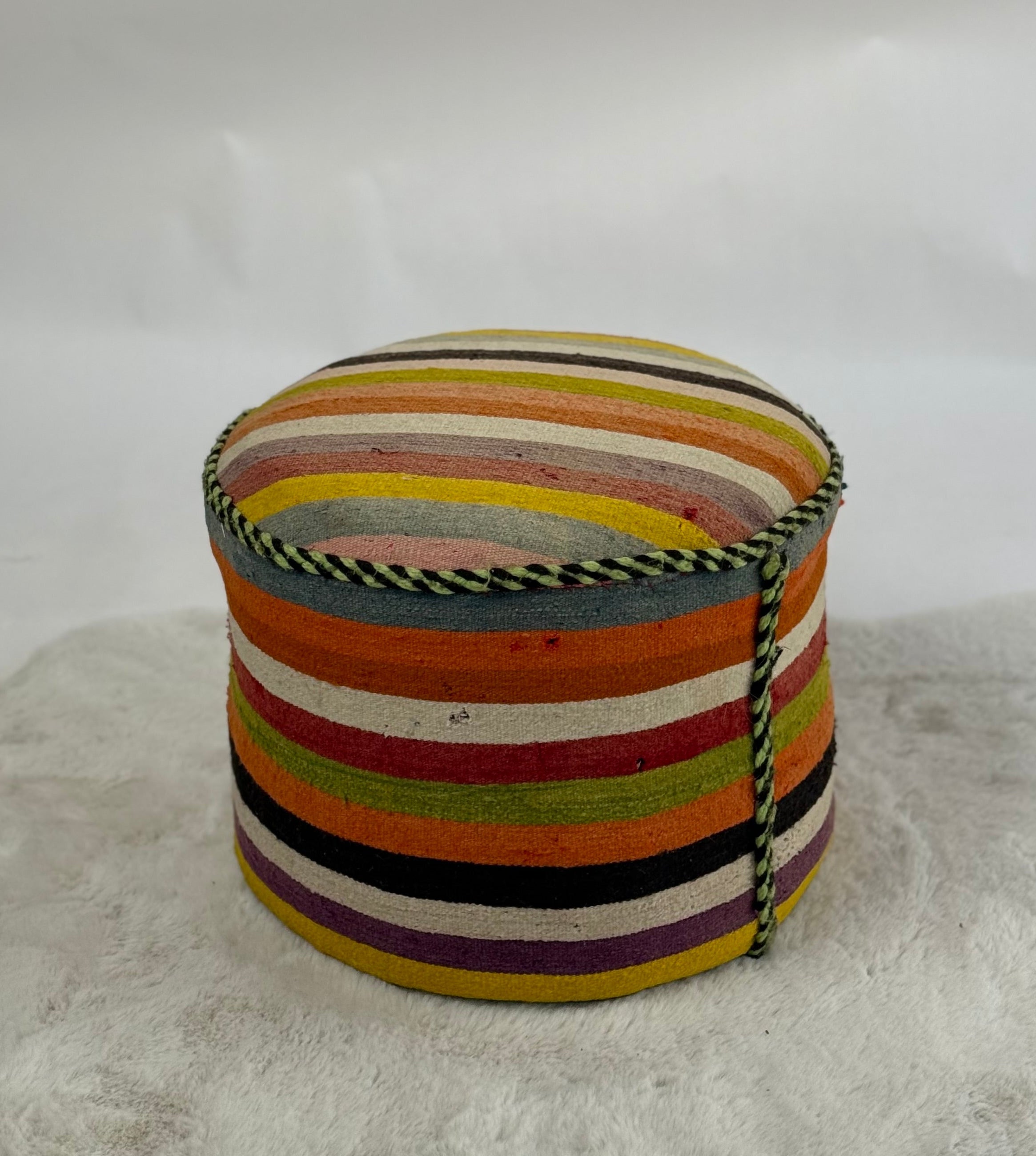 Pouf Cylindre Rainbow