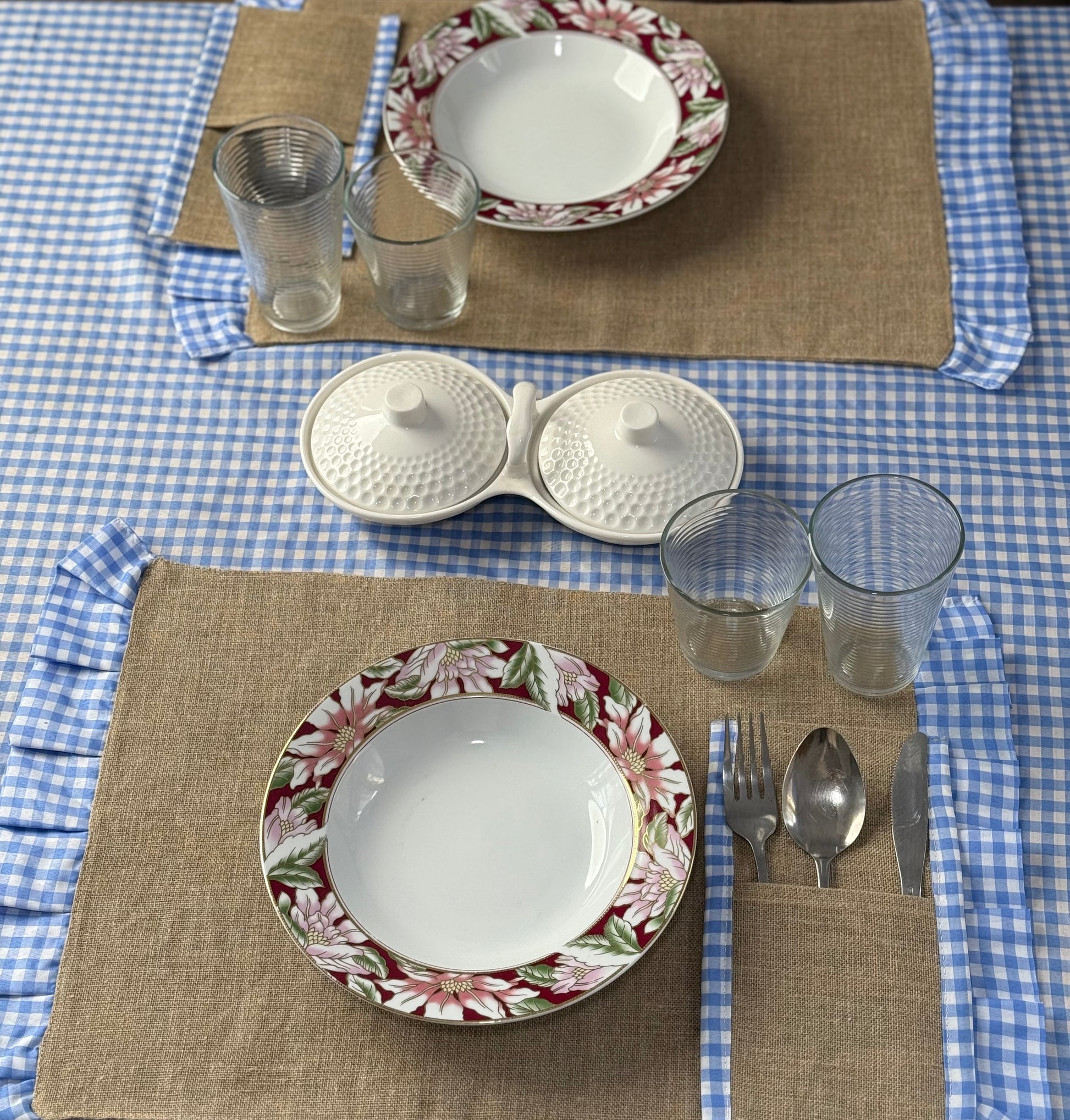 Série de table Vichy