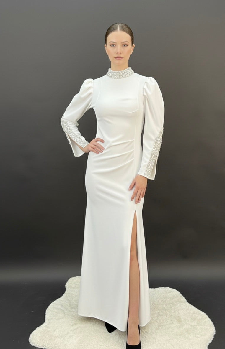 Robe Noire et Blanche Soirée