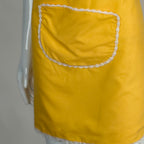 tablier de cuisine jaune lumineux