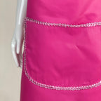 tablier de cuisine en rose fushia