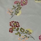Nappe  de Table Brodé Jardin Printanier