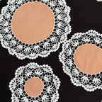 Série de napperons en crochet