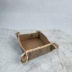 corbeille en tissu artisanale