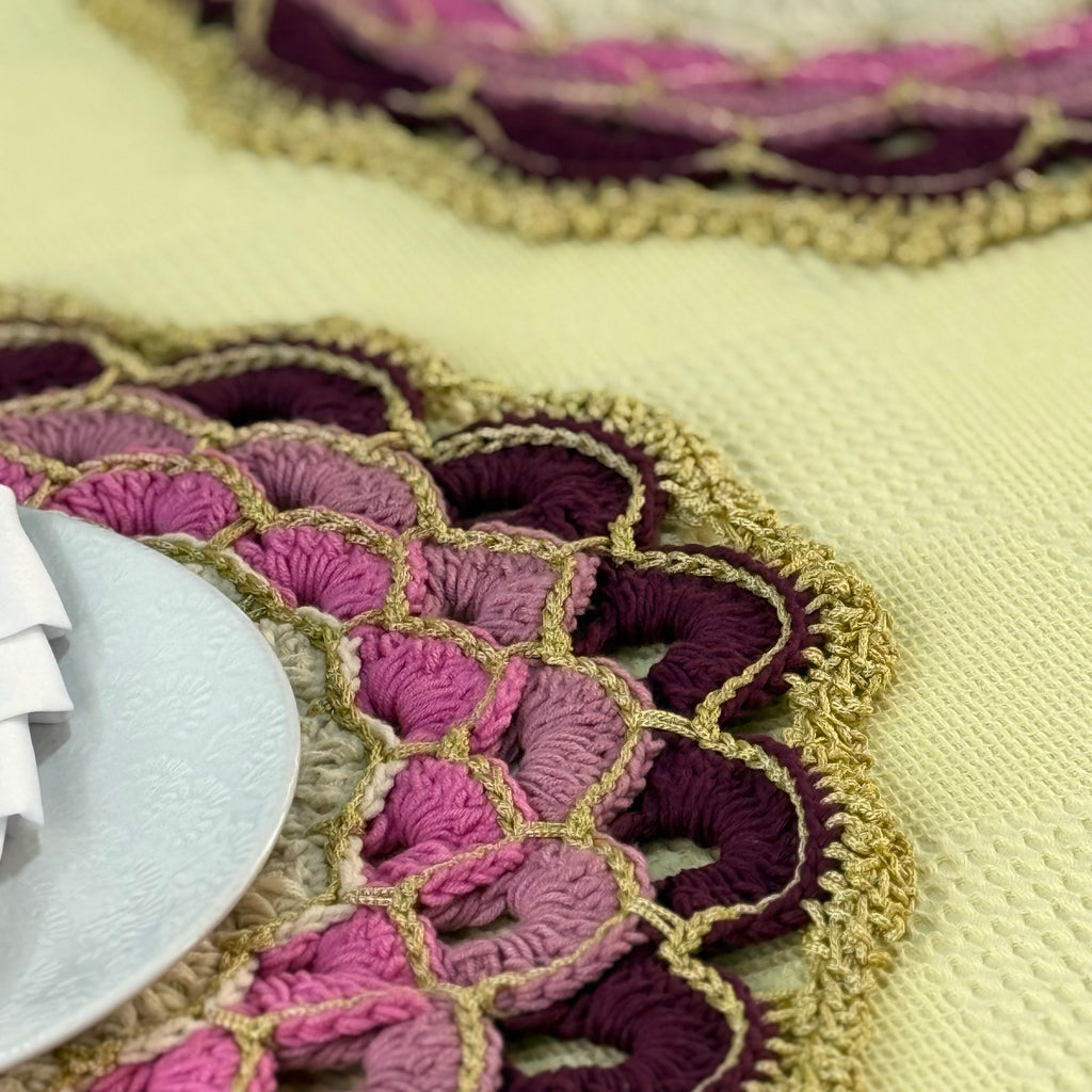 Sets de Table Crochet Royal