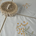 Nappe Brodée Champs de Marguerites