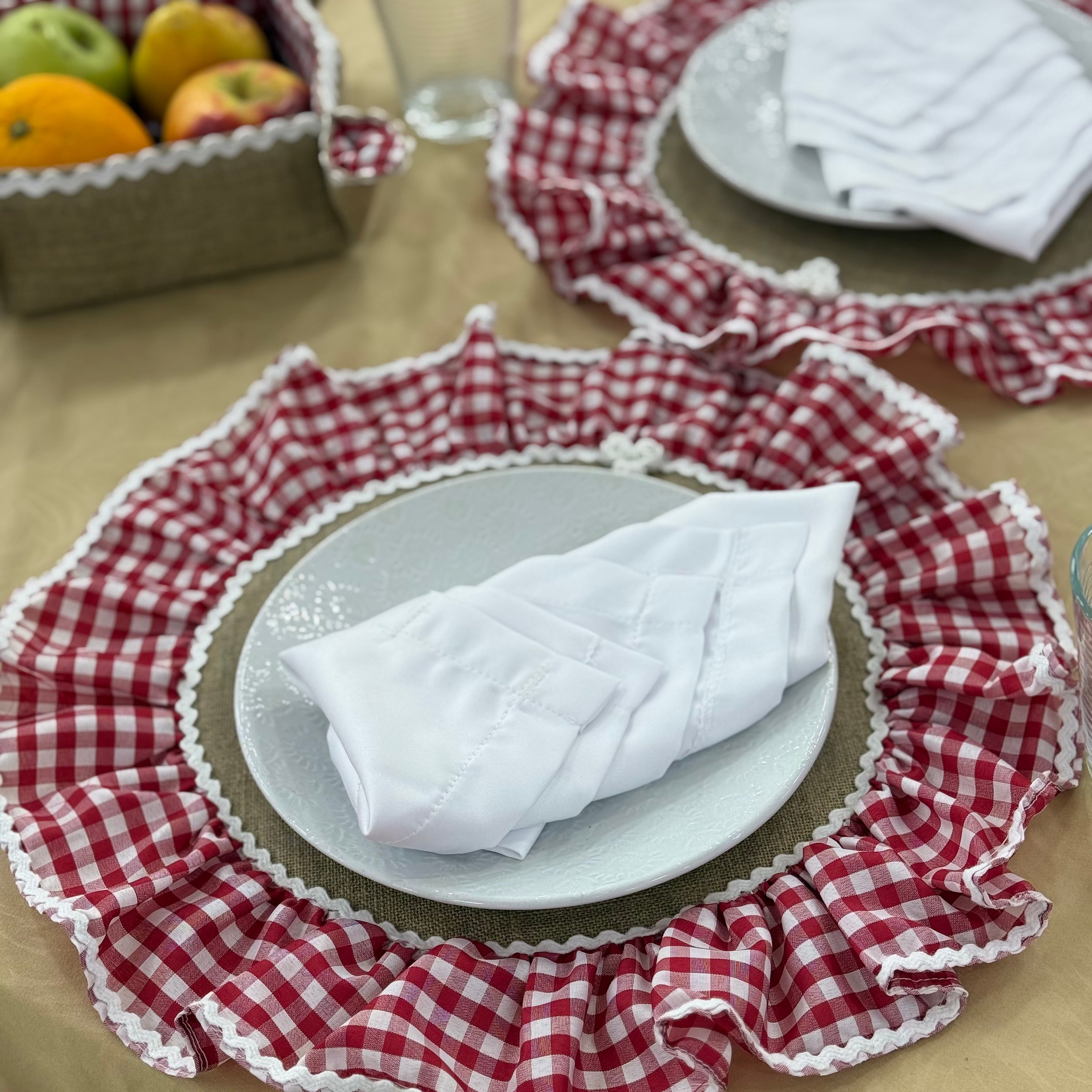 Collection Vichy Rouge Vintage