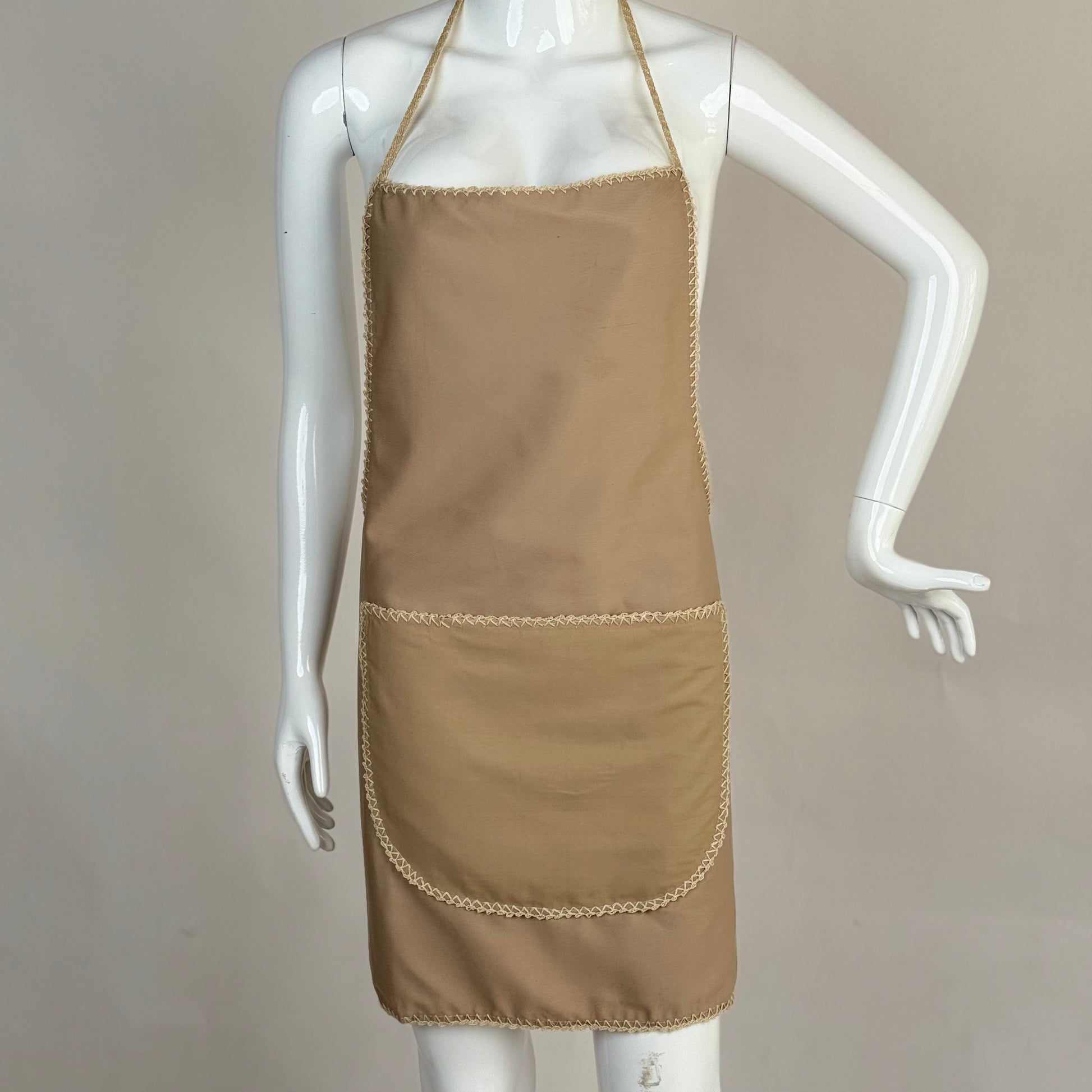 Tablier Cuisine Beige Élégant