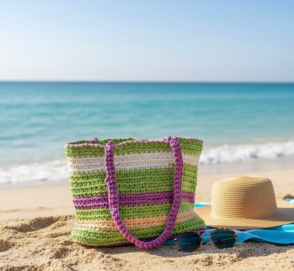 Sac Crochet Multicolore