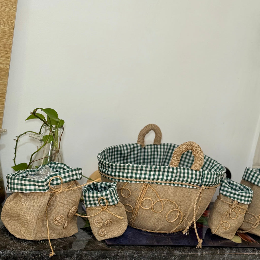 Couffin avec ces petits sacs