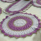 Sets de Table Crochet Lavande