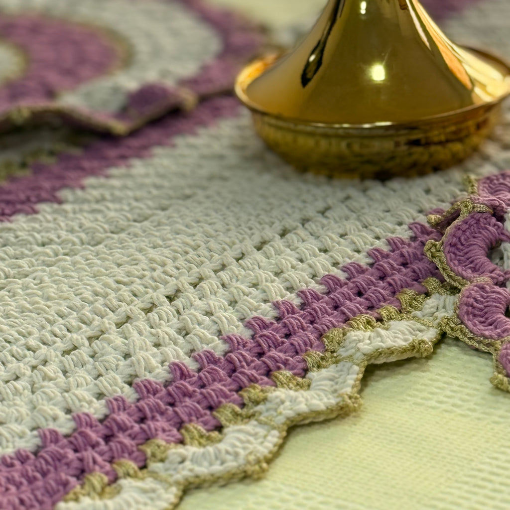Sets de Table Crochet Lavande