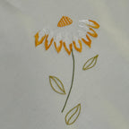 Nappe Brodée Champs de Marguerites