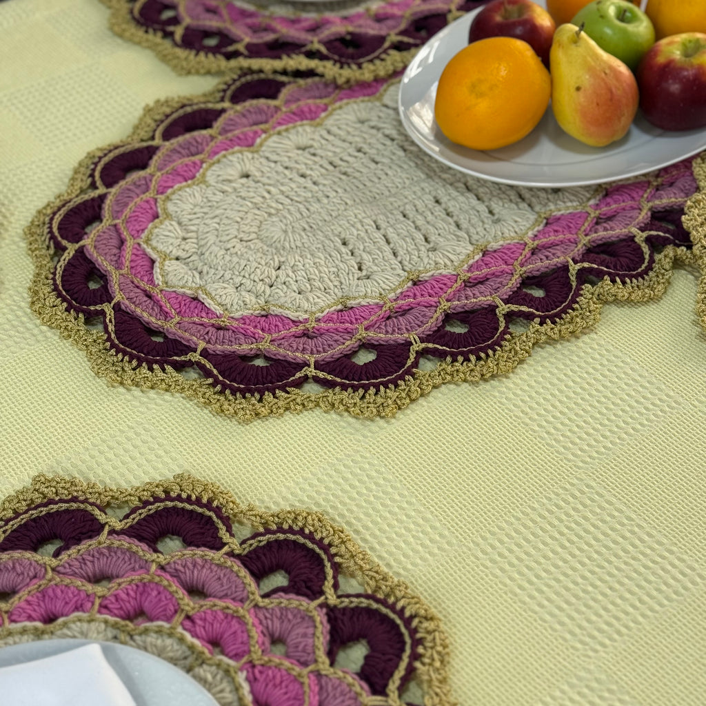 Sets de Table Crochet Royal