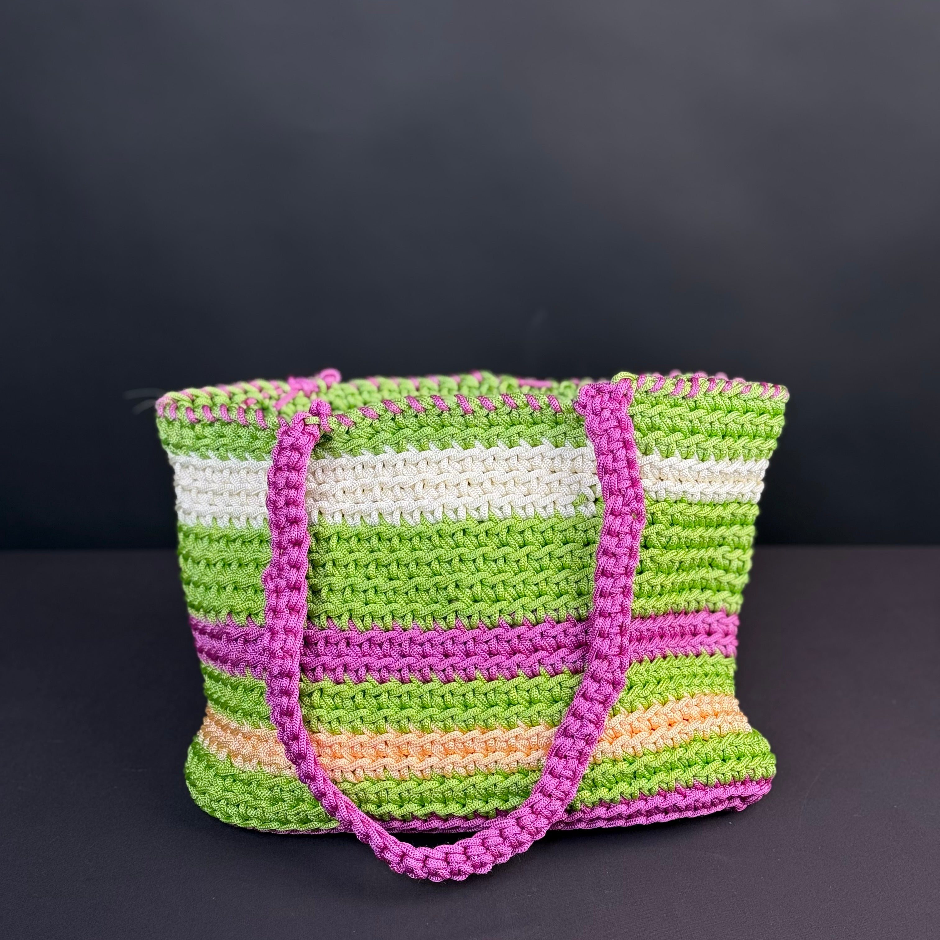 Sac Crochet Multicolore