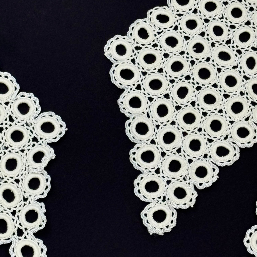 Série de napperons en crochet