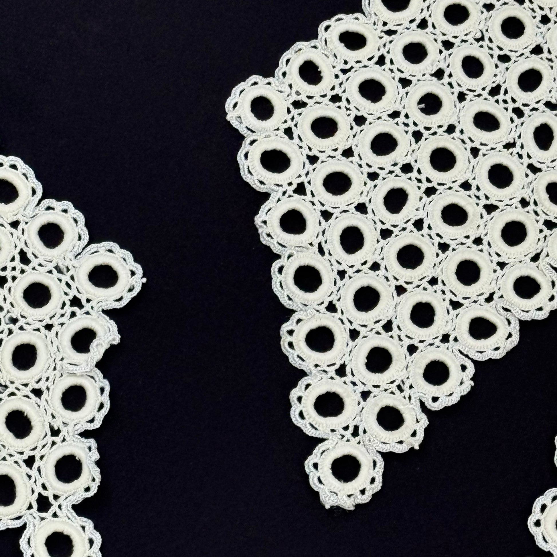 Série de napperons en crochet