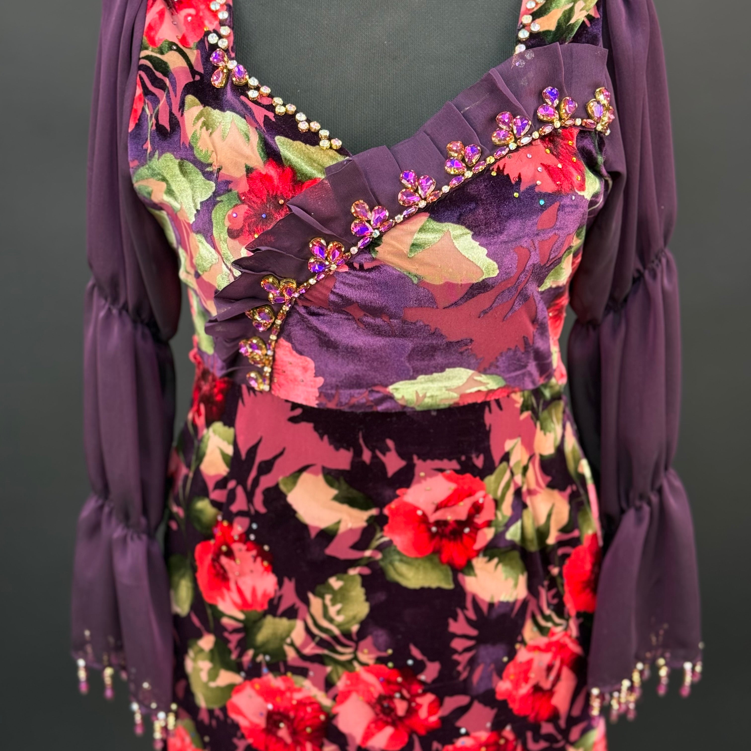 Robe de Soirée Florale