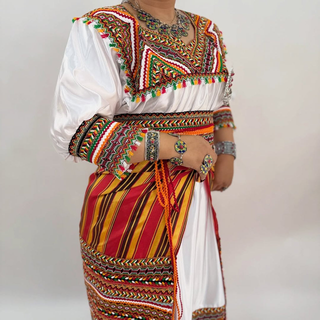 Robe kabyle traditionnelle