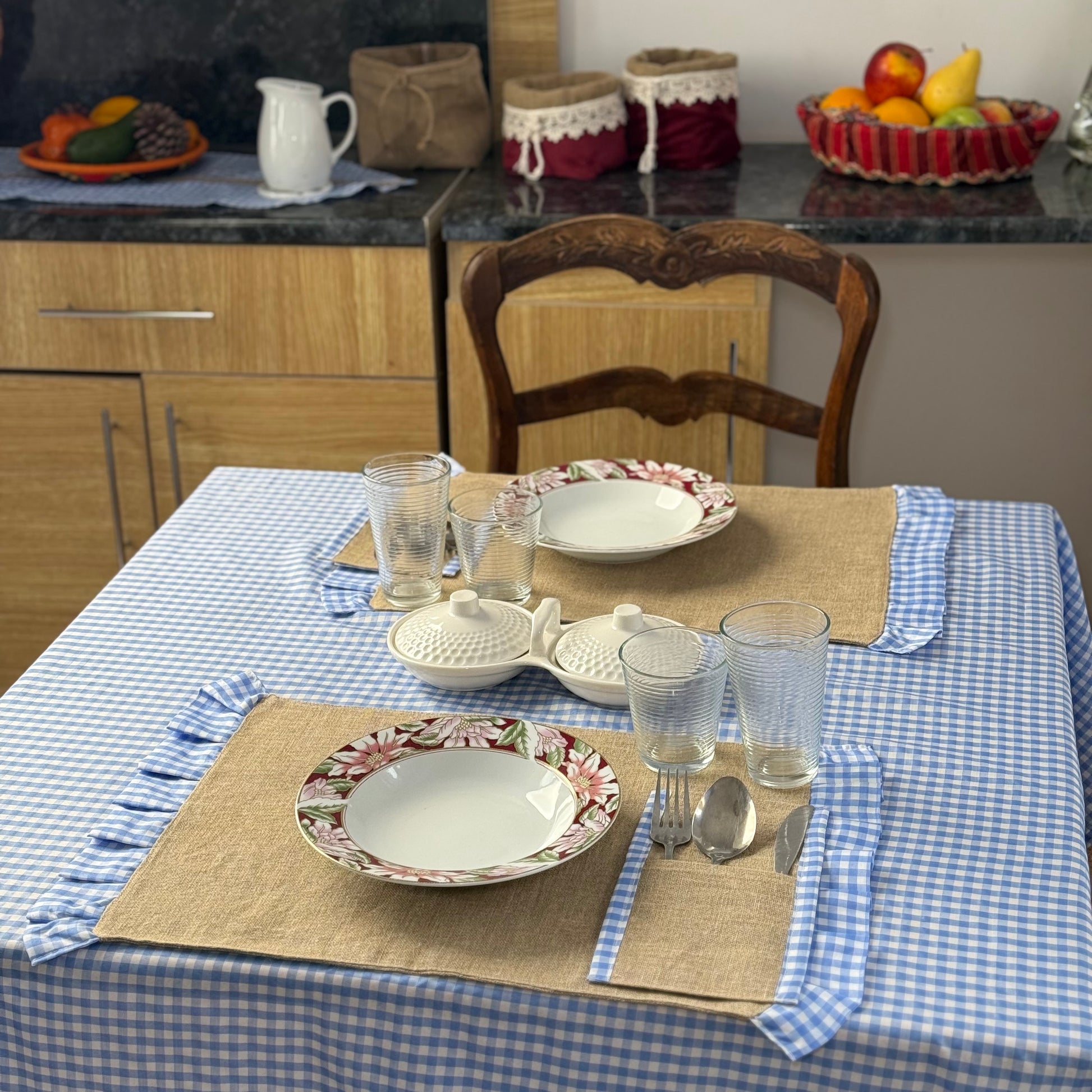 Série de table Vichy