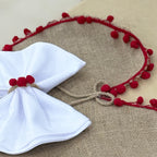 Napperons en jute naturel