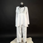 tenue médicale blanche