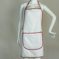 Tablier Cuisine Blanc & Rouge