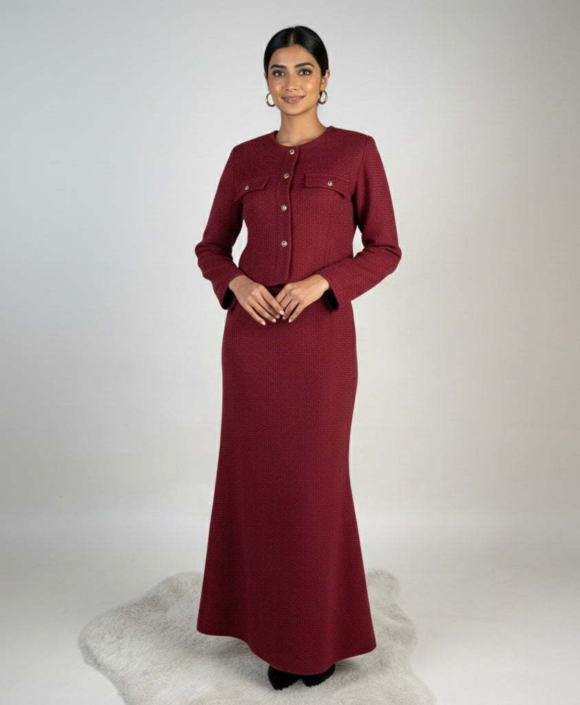 Ensemble Bordeaux Chanel