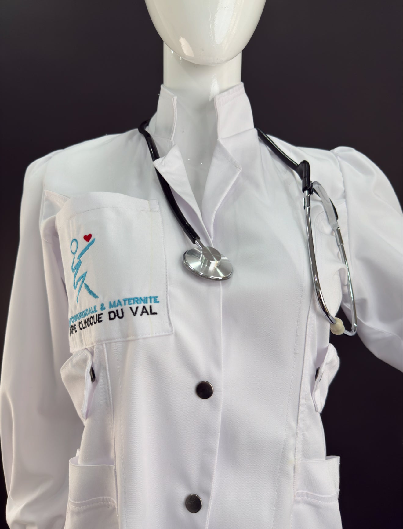 Blouse médicale personnalisée