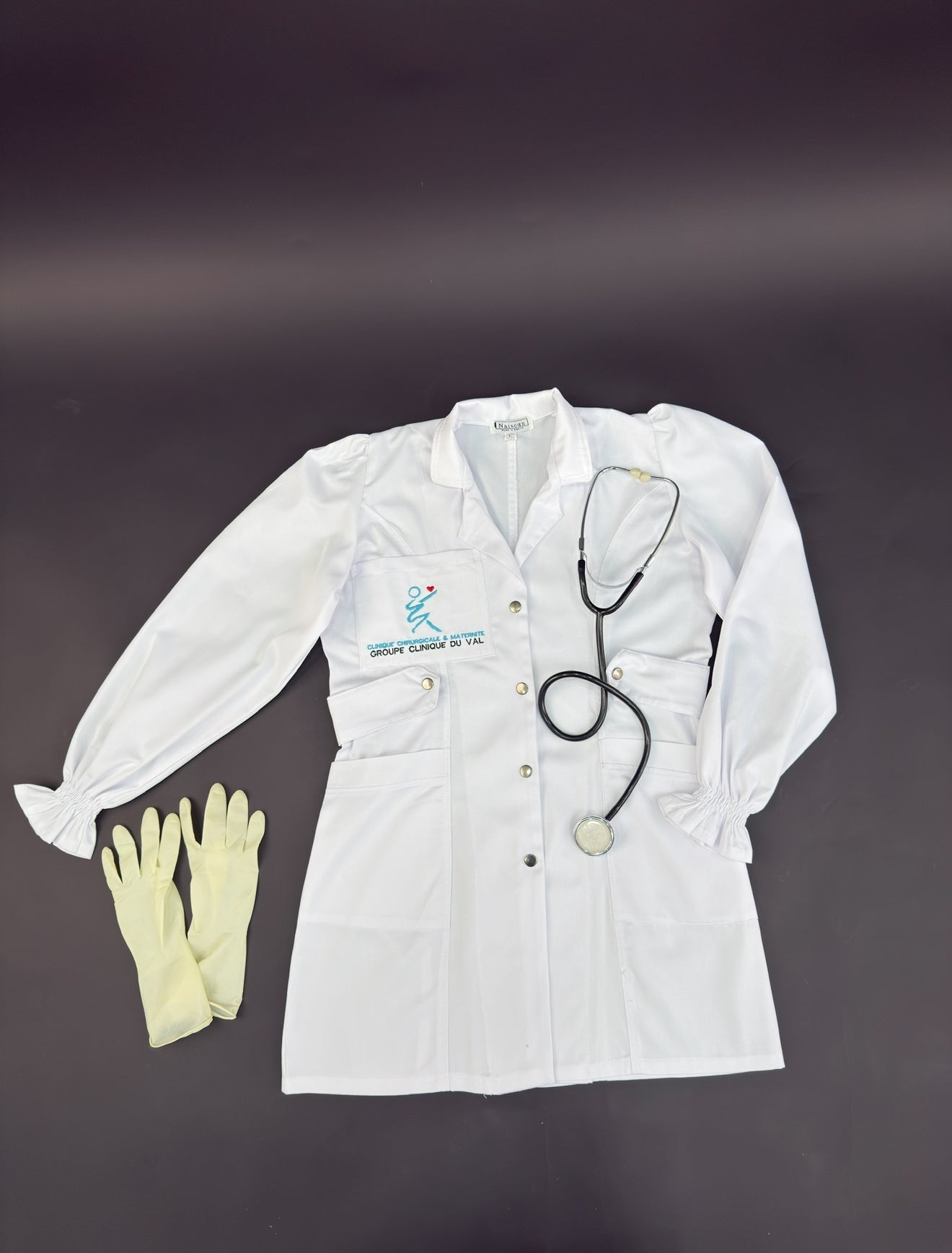 Blouse médicale personnalisée