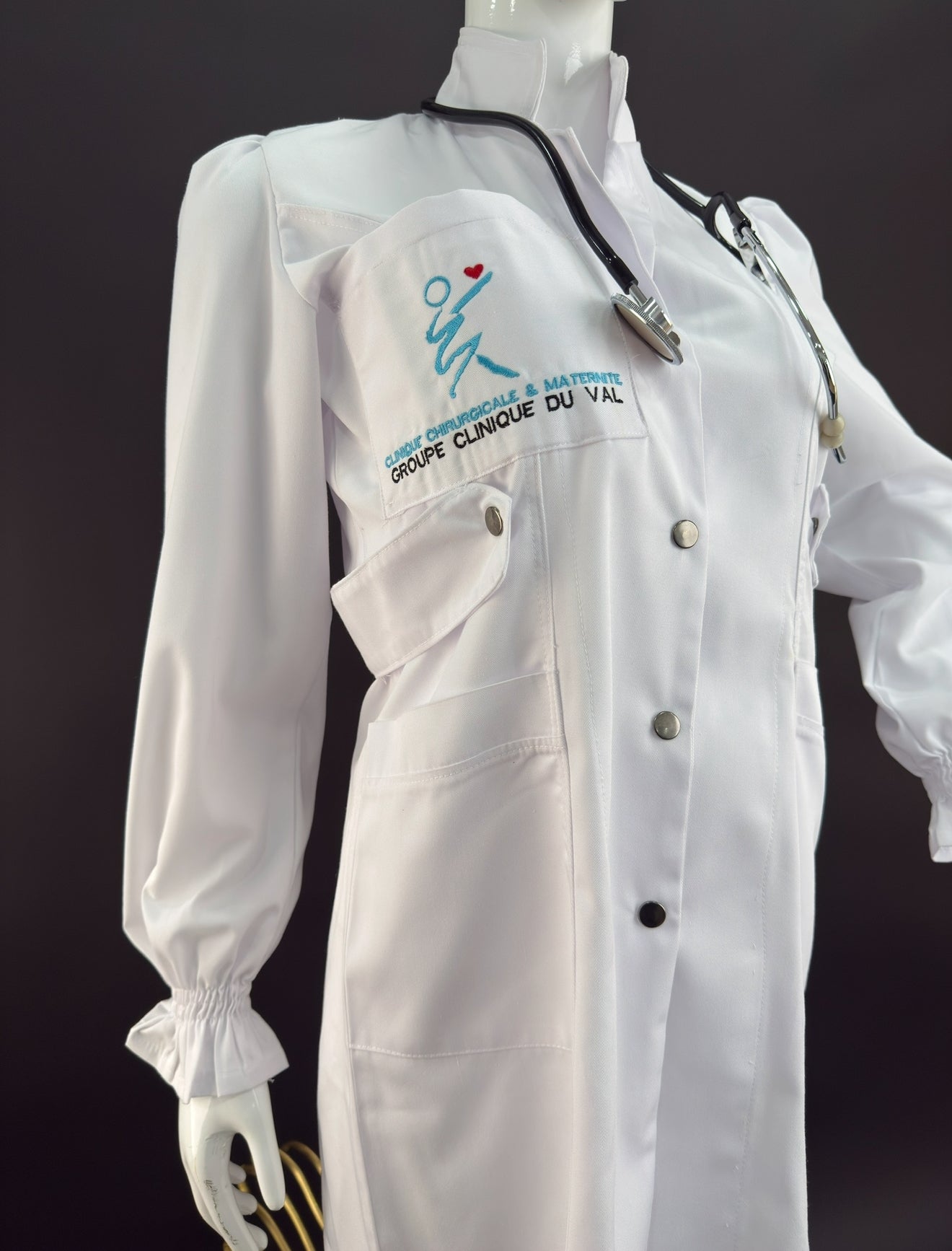 Blouse médicale personnalisée