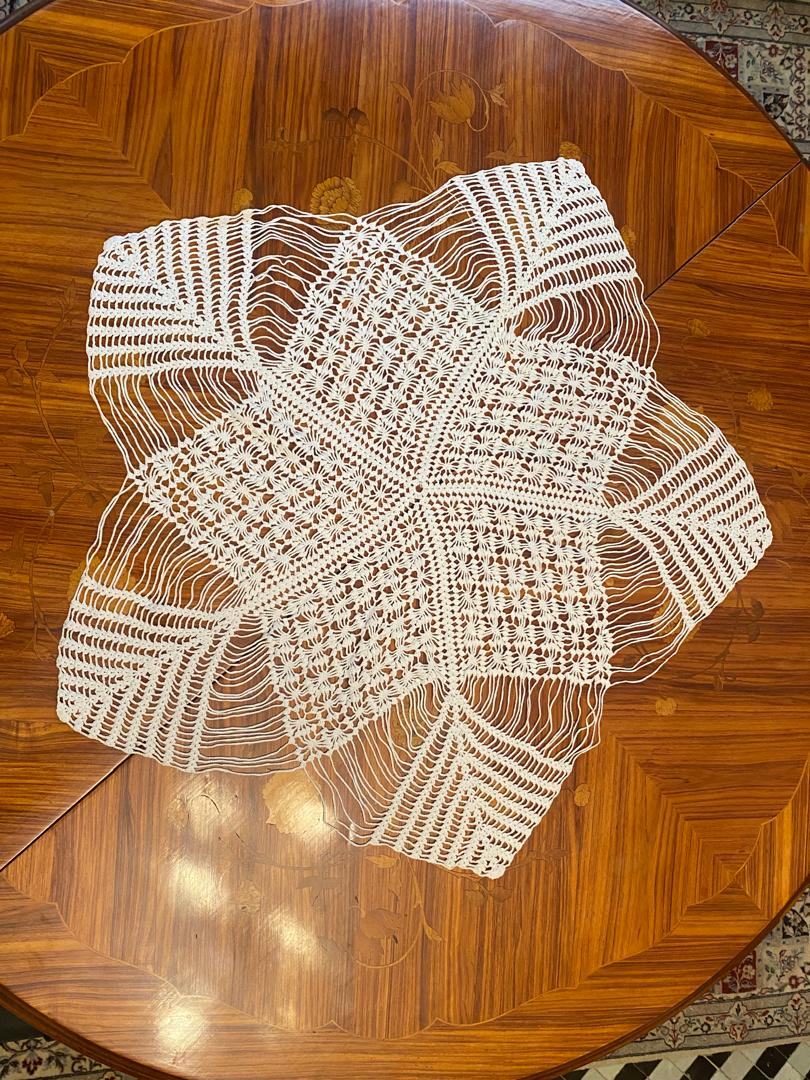 Napperon Crochet Étoile