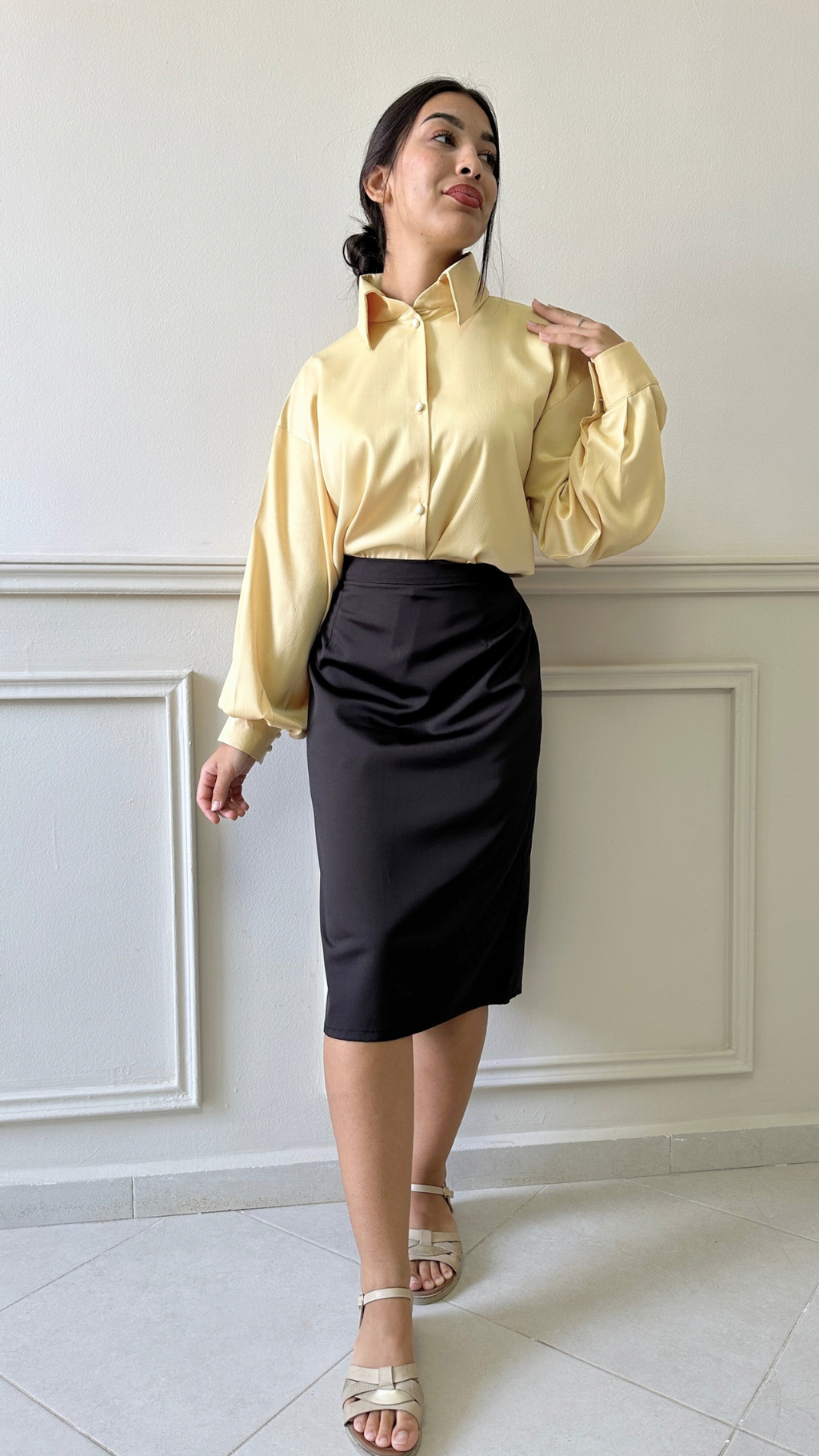 Chemise Jaune